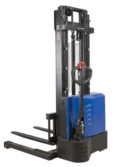 LM-FES12SL Fuld Elektrisk Straddle Pallestabler 1200 kg Max kapacitet